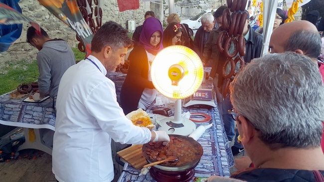 Sinop'ta Yöresel Ürünler Festivaline Yoğun İlgi