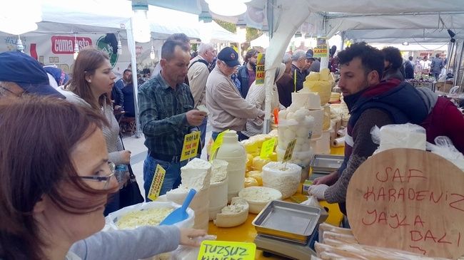 Sinop'ta Yöresel Ürünler Festivaline Yoğun İlgi