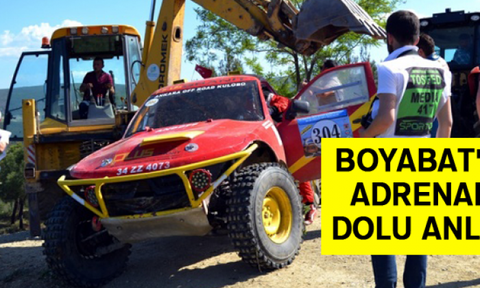 Boyabat’ta adrenalin dolu anlar