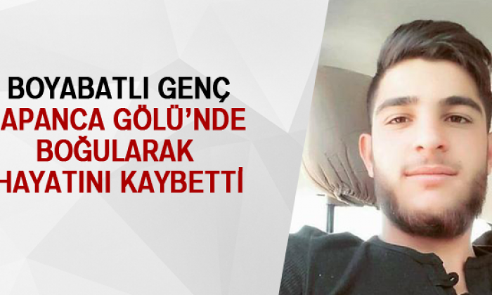 Sapanca Gölünde Boğularak Hayatını Kaybetti