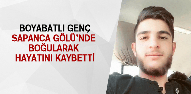 Sapanca Gölünde Boğularak Hayatını Kaybetti