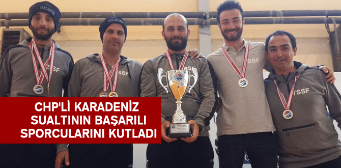 Chp’li Karadeniz Sualtının Başarılı Sporcularını Kutladı