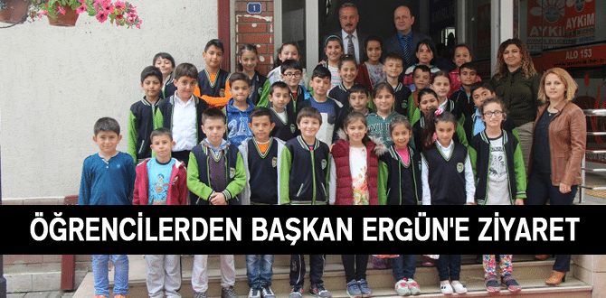 Öğrencilerden Başkan Ergün’e Ziyaret