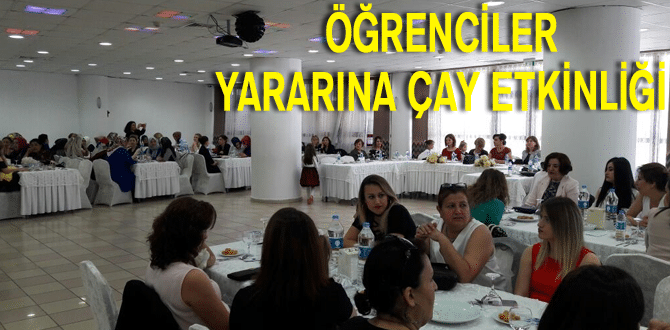 Öğrenciler Yararına Çay Etkinliği Gerçekleştirildi