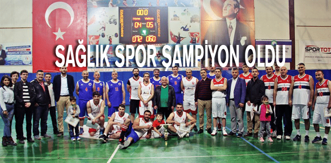 Sağlık Spor Şampiyon Oldu