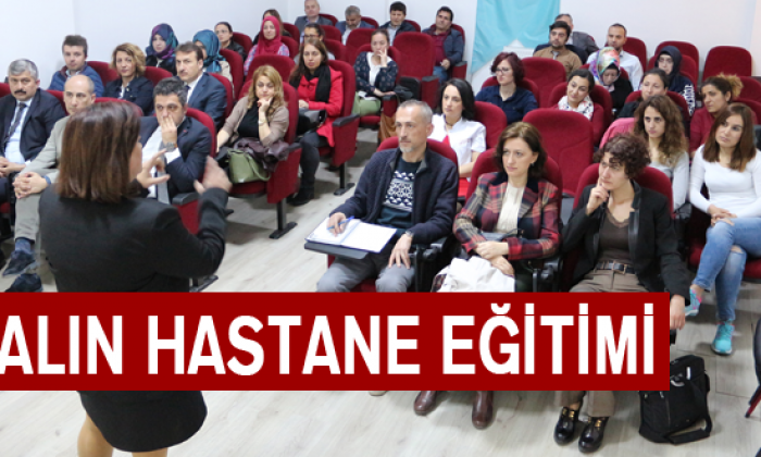 ‘Yalın Hastane Eğitimi’ verildi
