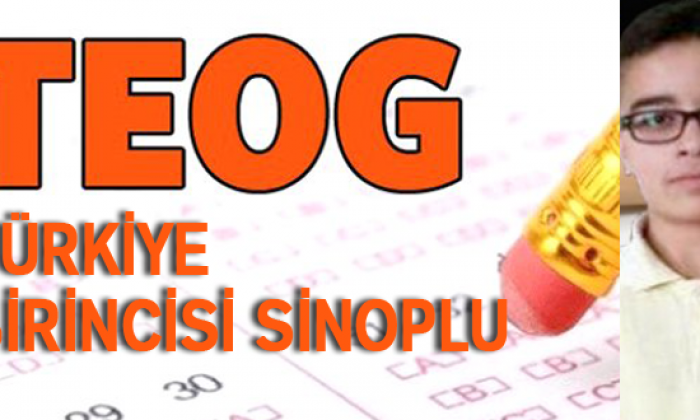 TEOG Türkiye 1.cisi Sinoplu