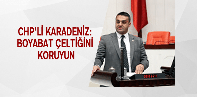 Chp’li Karadeniz: Boyabat Çeltiğini Koruyun