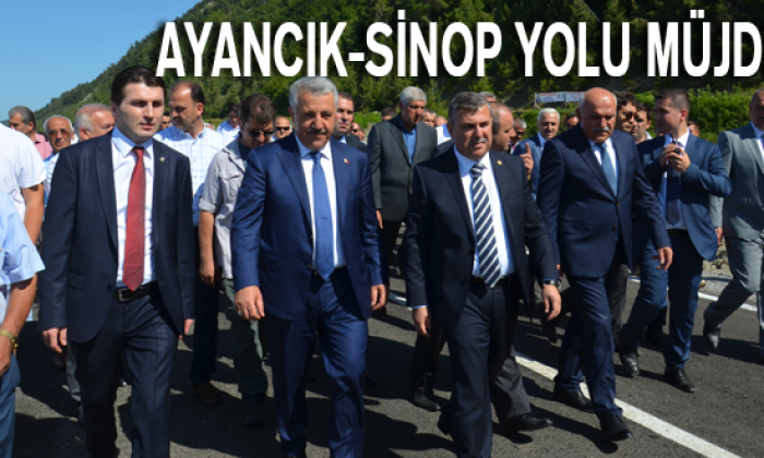 Ayancık-Sinop Yolu Müjdesi