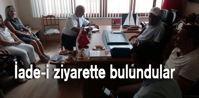 İade-i ziyarette bulundular