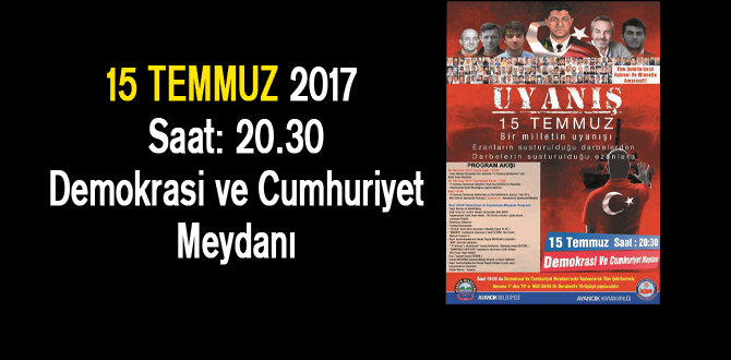 15 Temmuz Bir Milletin Uyanışı