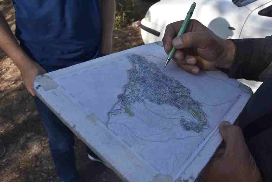 Boyabat'ın Oryantiring Haritası Çiziliyor