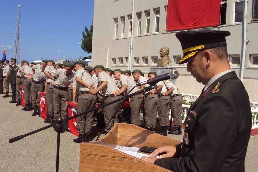Jandarma’da And İçme Töreni Yapıldı