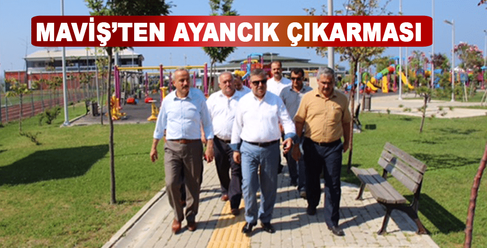 MAVİŞ’TEN AYANCIK ÇIKARMASI