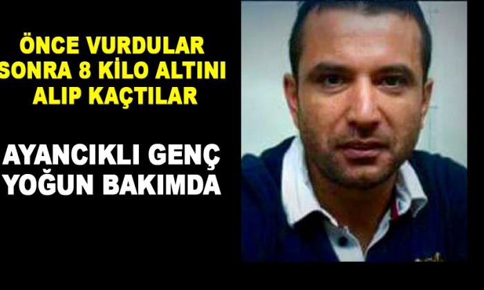 8 Kilo Altın Çaldılar!