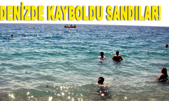 Denizde kayboldu diye 5 saat aradılar