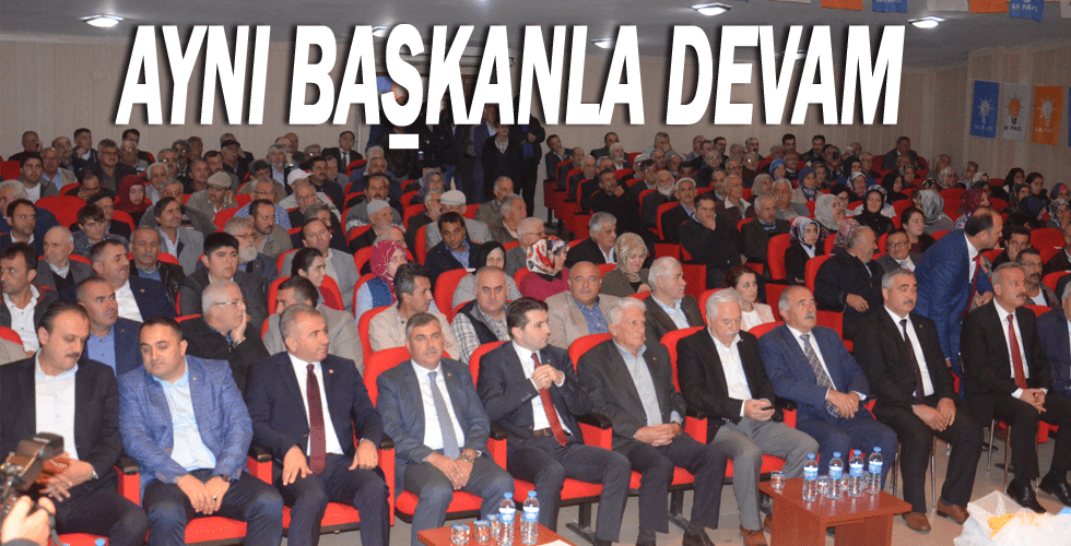 Ak Parti Ayancık 6. Olağan İlçe Kongresi Gerçekleştirildi