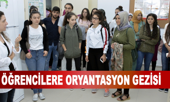Öğrencilere Oryantasyon Gezisi