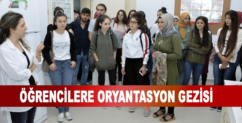 Öğrencilere Oryantasyon Gezisi