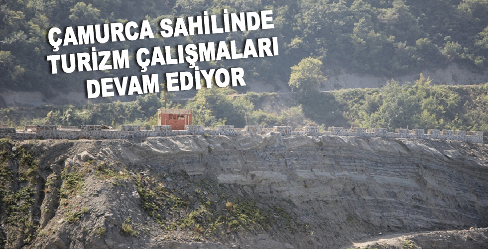 ÇAMURCA SAHİLİNDE TURİZM ÇALIŞMALARI DEVAM EDİYOR