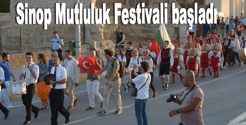 2. Uluslararası Sinop Mutluluk Festivali başladı