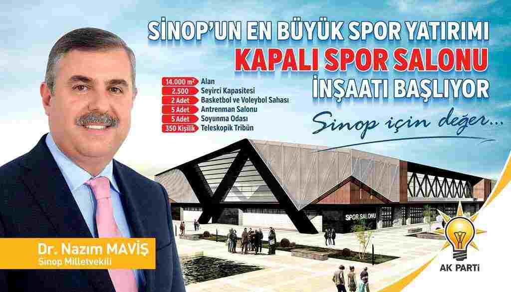 SİNOP’UN EN BÜYÜK SPOR YATIRIMI: KAPALI SPOR SALONU İNŞAATI BAŞLIYOR