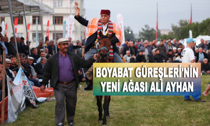 Boyabat Güreşleri’nin yeni ağası Ali AYHAN oldu