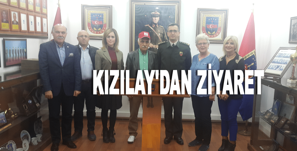 İl Jandarma Komutanı J.Albay Halil Altıntaş makamında ziyaret edildi.