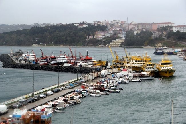 Sinop'ta Balıkçılar Mahsur Kaldı