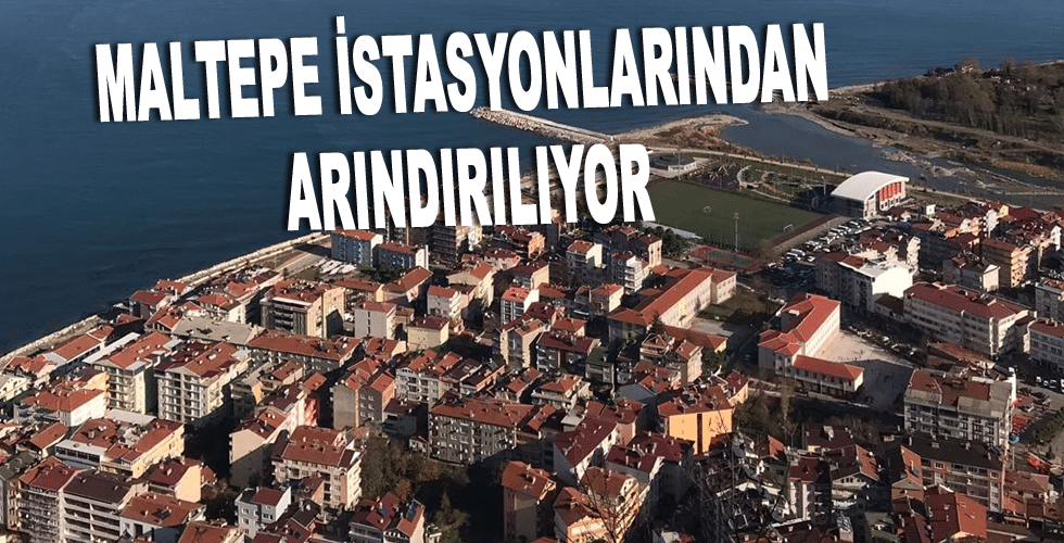 Maltepe İstasyonlarından Arındırılıyor