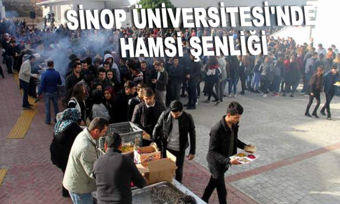 Sinop Üniversitesi’nde Hamsi Şenliği