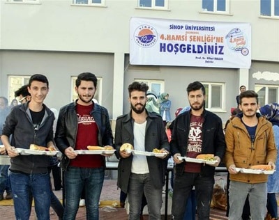 Sinop Üniversitesi'nde Hamsi Şenliği