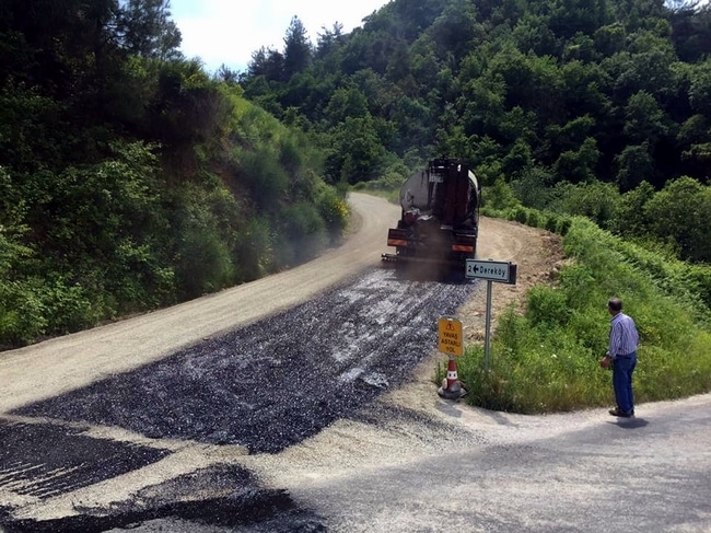 1 yılda 368 km’lik yol çalışması yapıldı