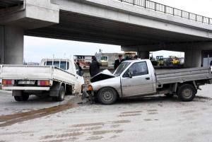 Trafik kazası: 1 yaralı