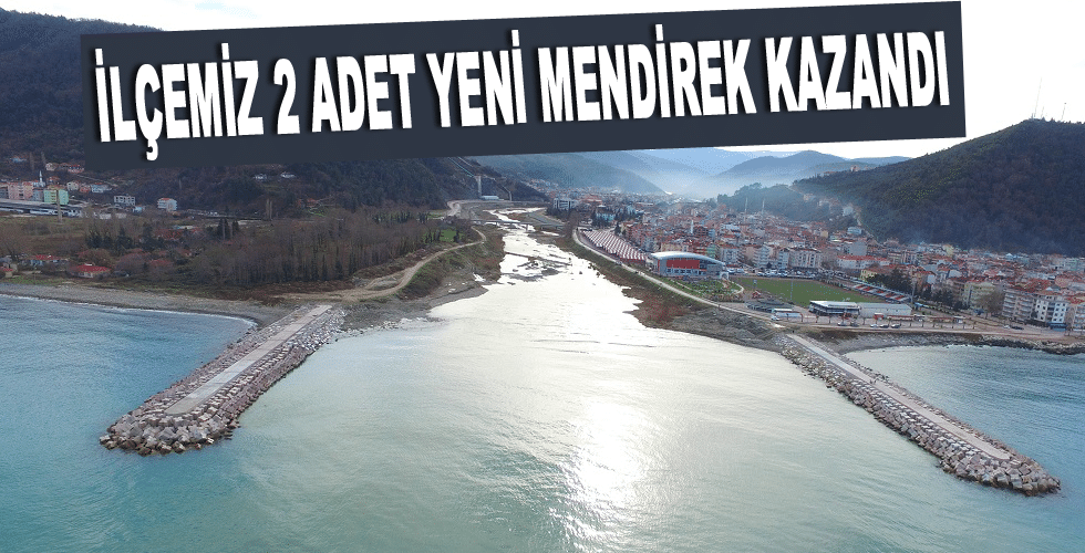 İLÇEMİZ 2 ADET YENİ MENDİREK KAZANDI