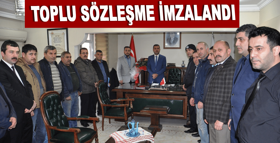 Boyabat Belediyesi’nde Toplu Sözleşme İmzalandı