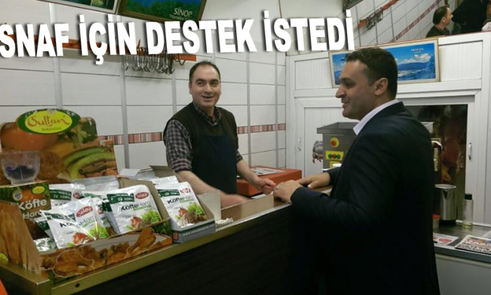 SİNOPLULARDAN YERLİ ESNAF İÇİN DESTEK İSTEDİ