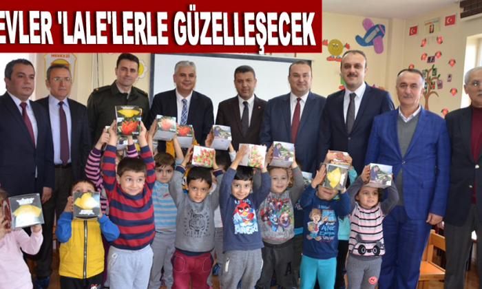 Evler ‘lale’lerle güzelleşecek