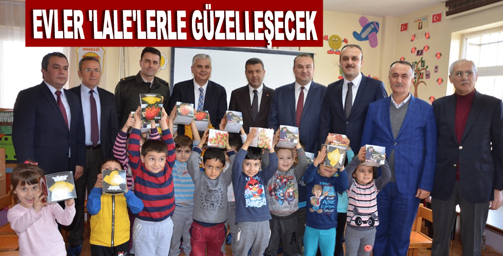 Evler ‘lale’lerle güzelleşecek