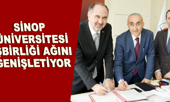 Sinop Üniversitesi işbirliği ağını genişletiyor