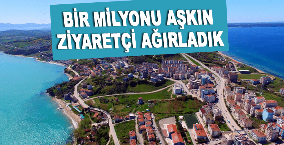 Bir milyonu aşkın ziyaretçi ağırladık