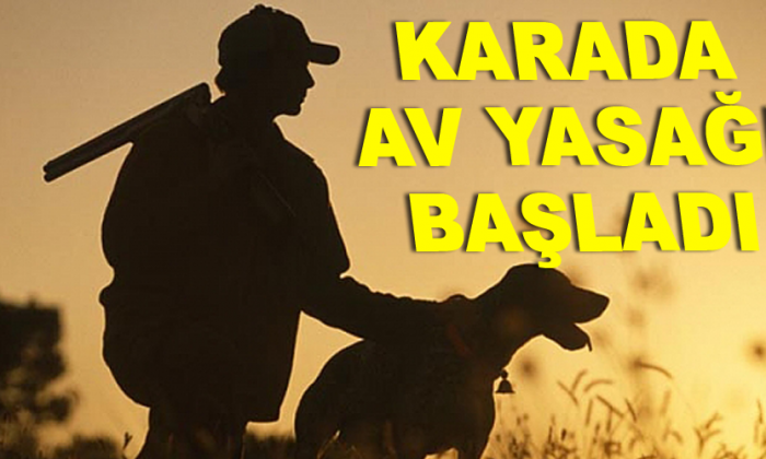 Karada av yasağı başladı