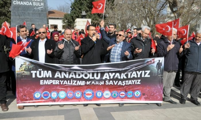 Anadolu ayakta, emperyalizme karşı savaşta!