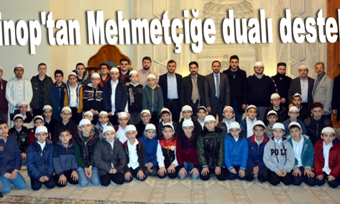 Sinop’tan Mehmetçiğe dualı destek