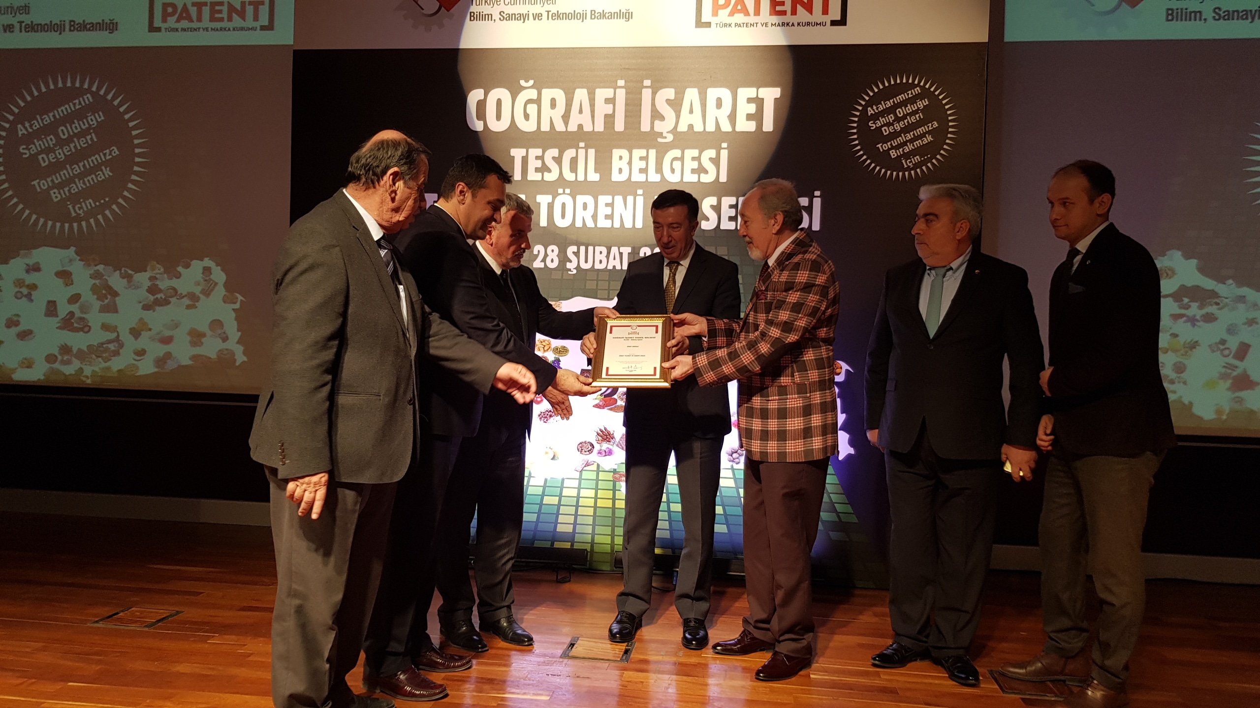 Sinop Nokulu, Ankara’da düzenlenen törenle tescil belgesini aldı