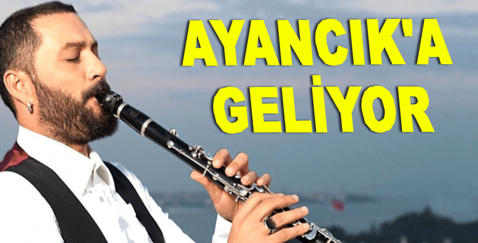 HÜSNÜ ŞENLENDİRİCİ AYANCIK’A GELİYOR