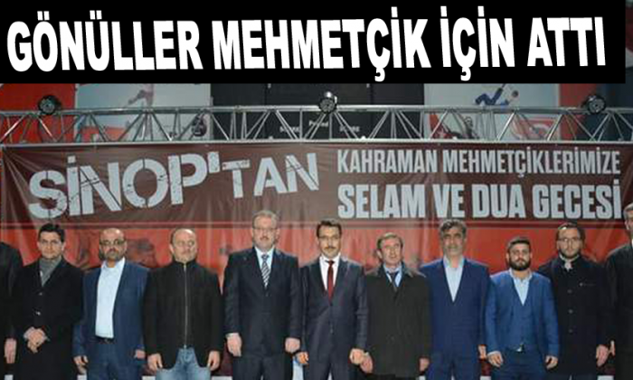 Gönüller Mehmetçik için attı
