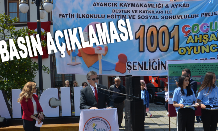 ‘’1001 ÇOCUK ,1001 AHŞAP OYUNCAK “