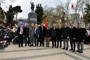 Otizm farkındalığı yürüyüşü yapıldı