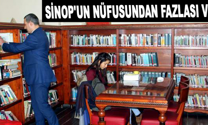 Sinop’un nüfusundan fazlası var!